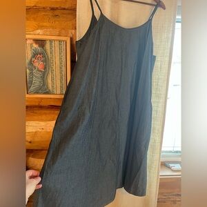 NWOT Light & Soft Denim slip style dress